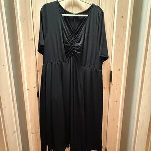 Torrid Black Dress, short sleeves, Size 3 (3X/22-24)
